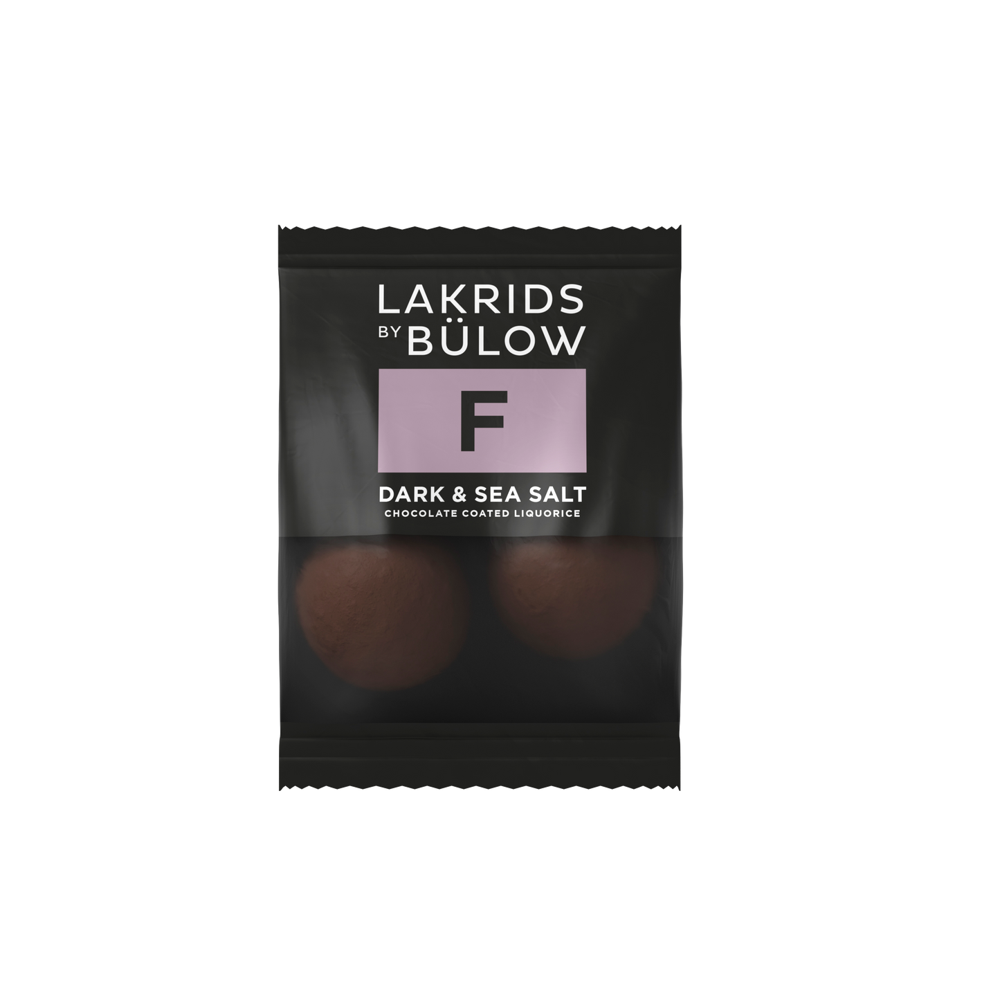 Lakrids by Bülow F Dark & Seasalt Lakritz Mini 2er Beutel 12g I Lakritz-Boutique