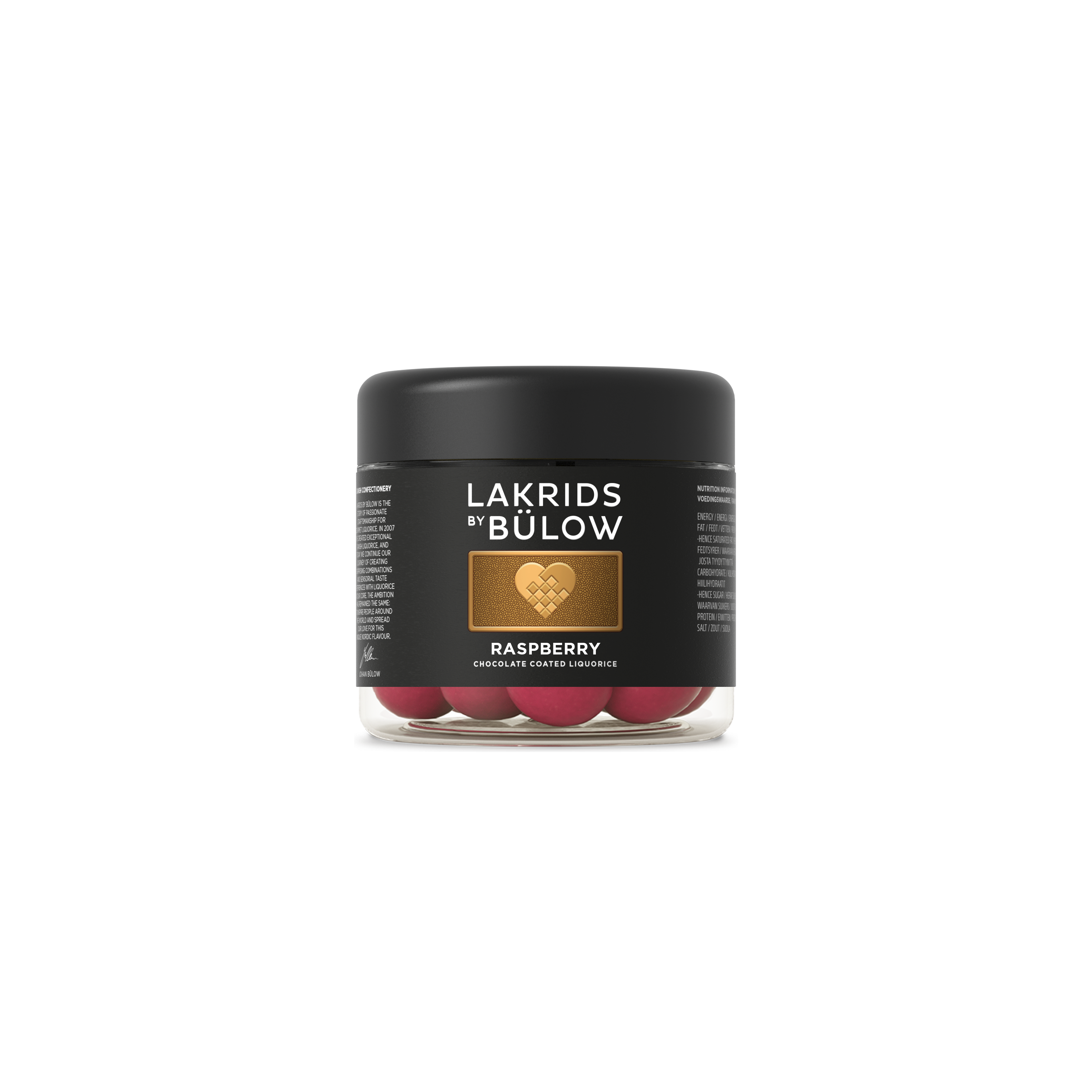 Lakrids by Bülow Small Raspberry Lakritz limitiert 125g I LakritzBoutique www.lakritzboutique.de