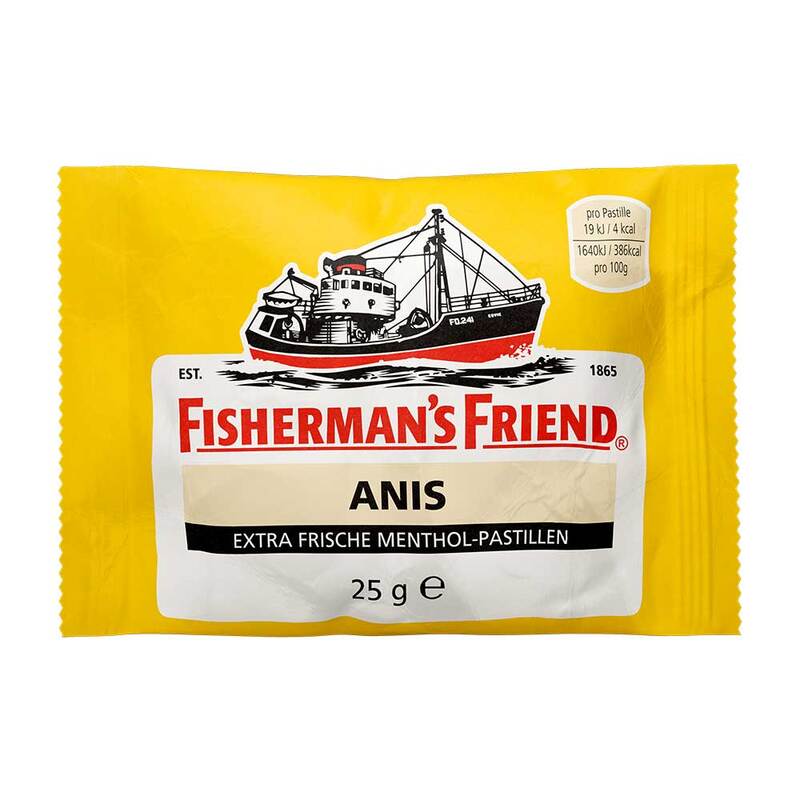 Fisherman‘s Lakritz und Anis Pastillen 25g | Lakritz-Boutique