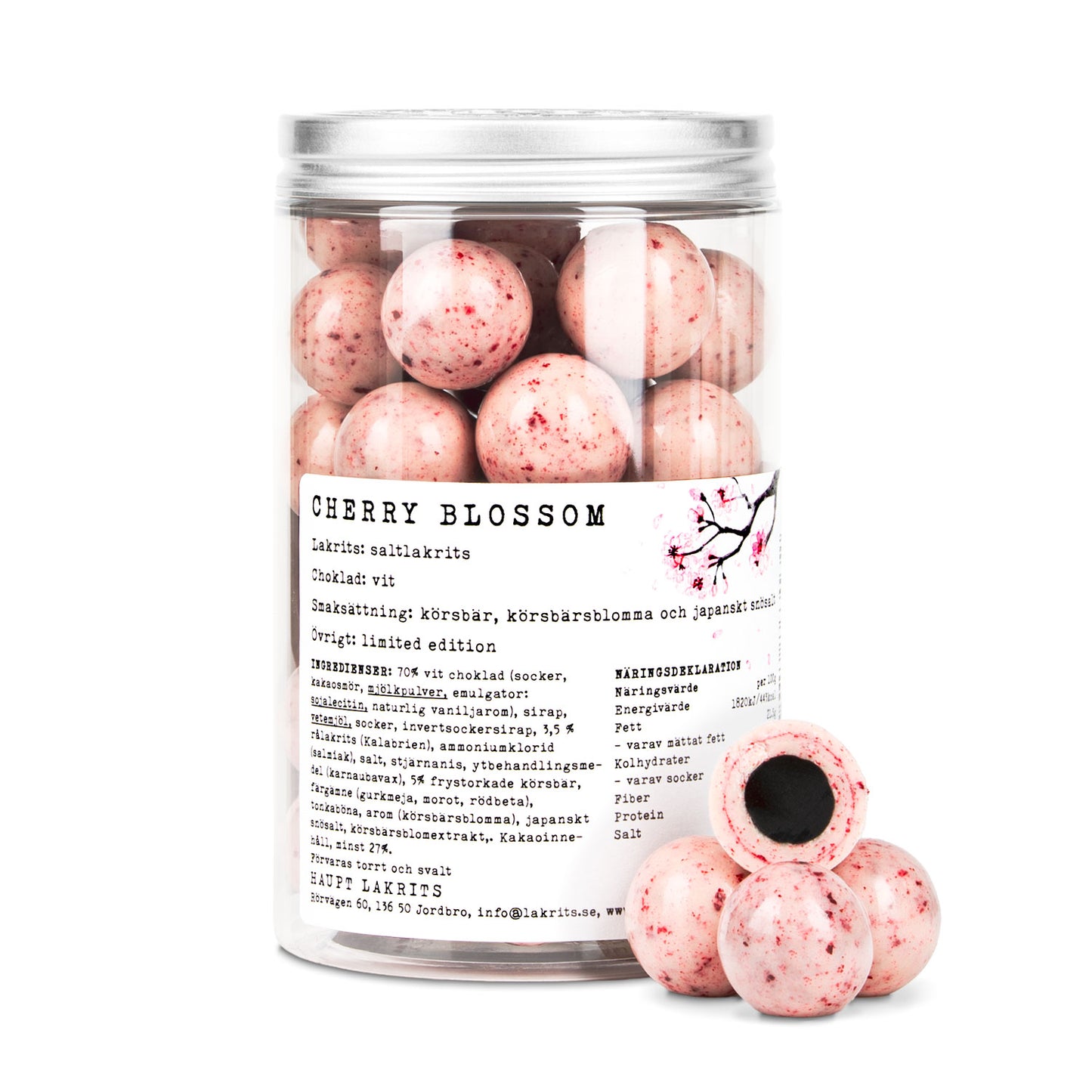 Haupt Lakrits Cherry Blossom Schokolade mit Lakritz 250g | Lakritz-Boutique