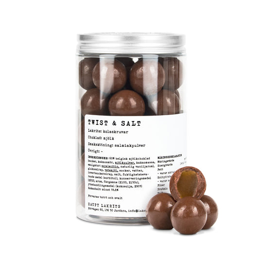 Haupt Lakrits Twist and Salt Lakritz mit Schokolade 250g | Lakritz-Boutique