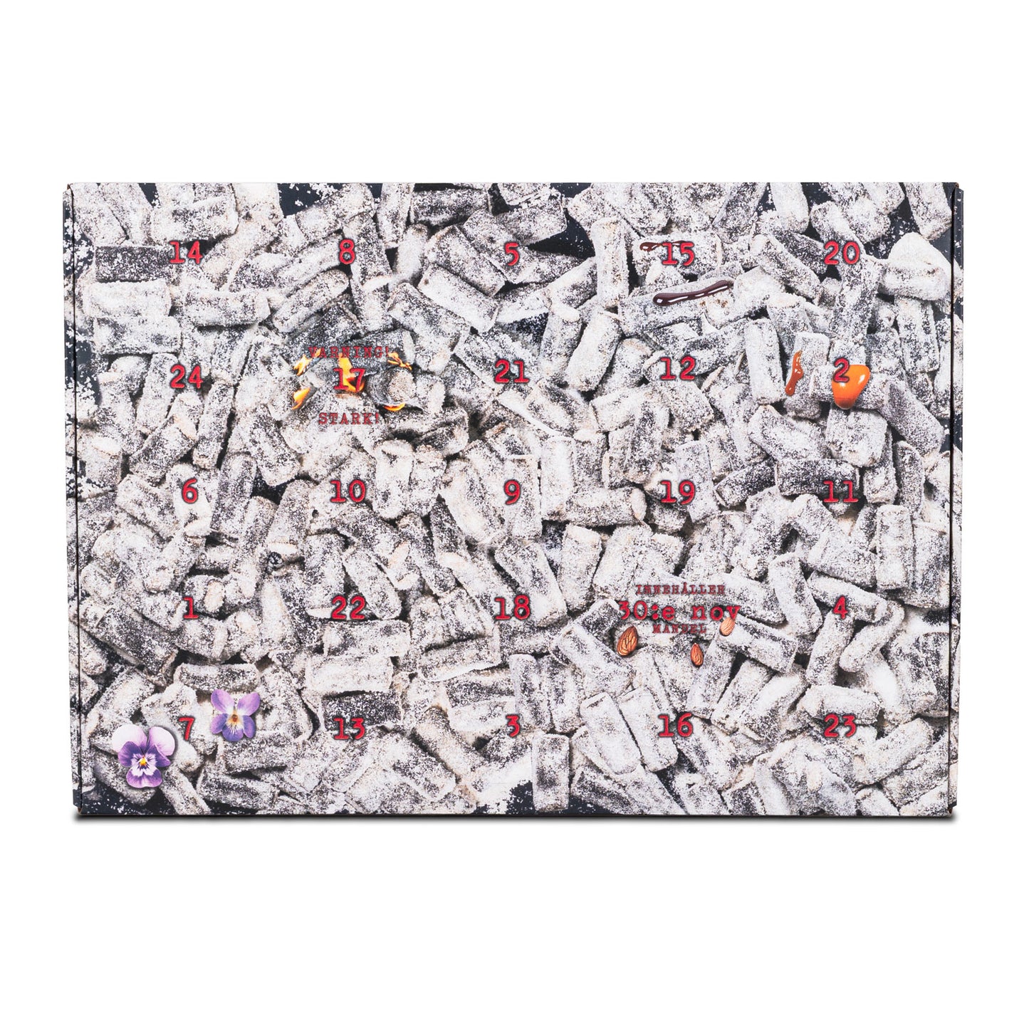 Haupt Lakrits Lakritz Adventskalender mit 25 Türchen 375g