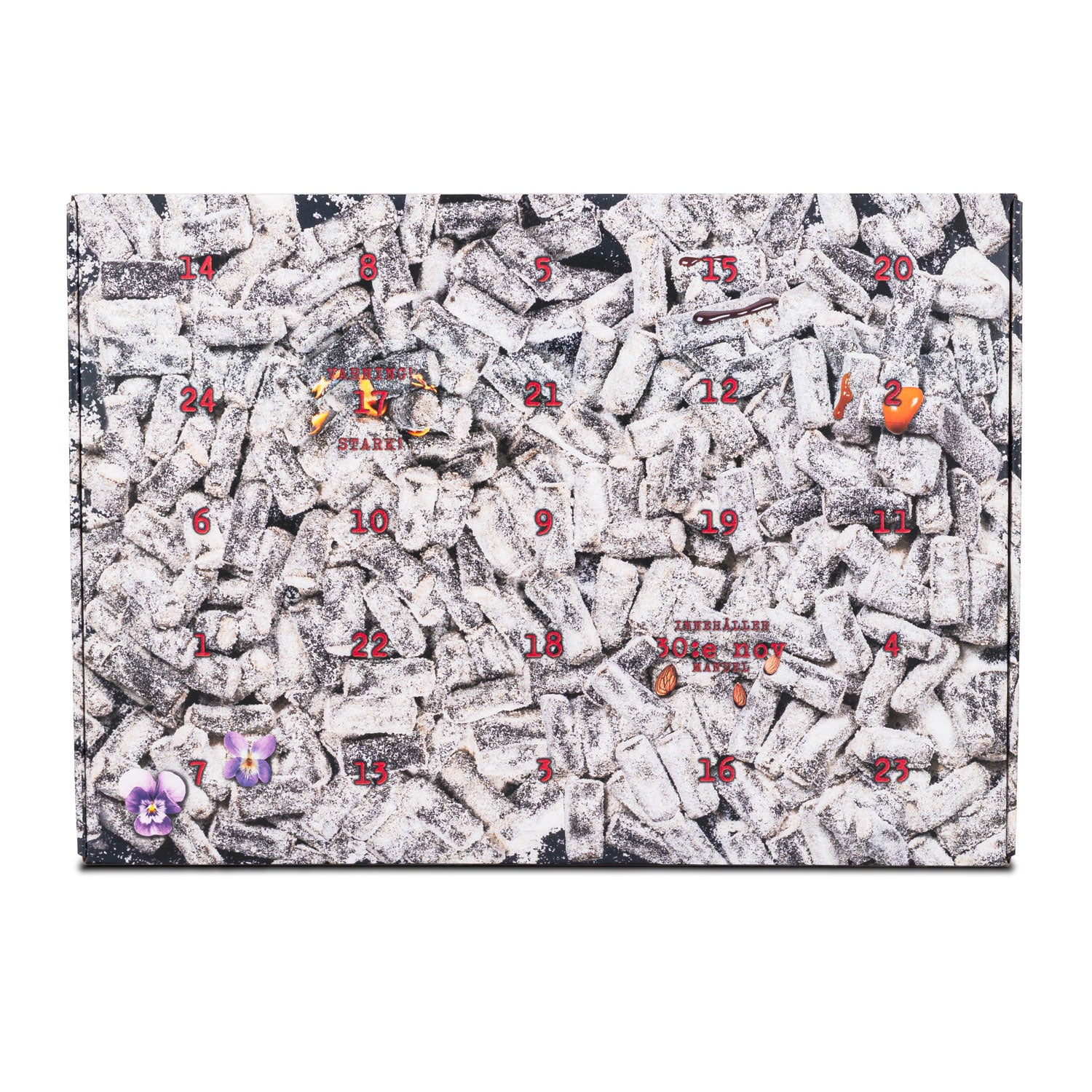 Haupt Lakrits Lakritz Adventskalender mit 25 Türchen 375g