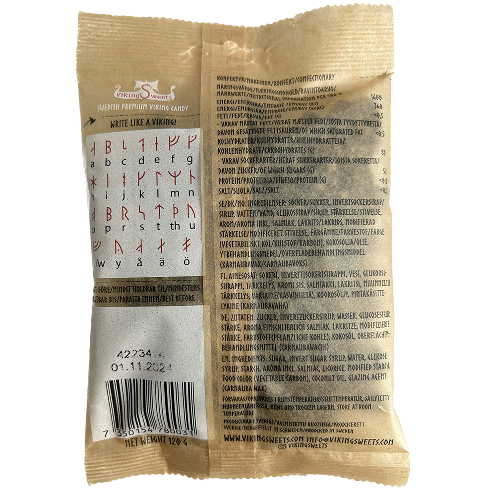 Viking Sweets Salmiak Wacholder 120g_3 | Lakritz-Boutique