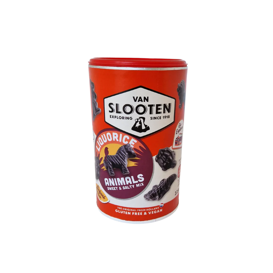 Van Slooten Liquorice Animals süß und salzig 225g | Lakritz-Boutique