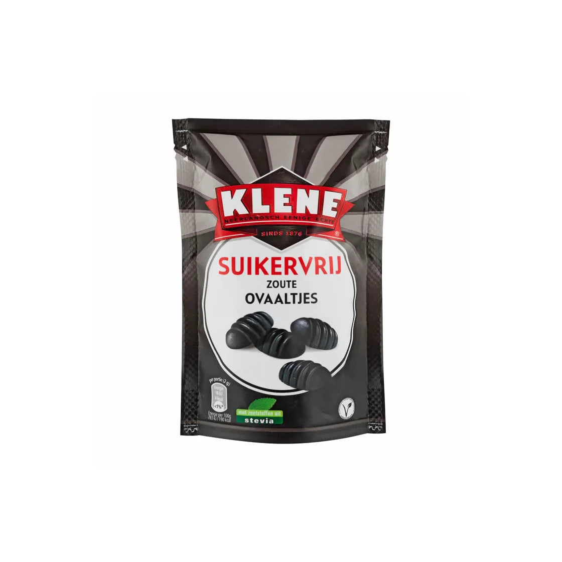 Klene salzige Lakritz Ovale zuckerfrei 110g I Lakritz-Boutique