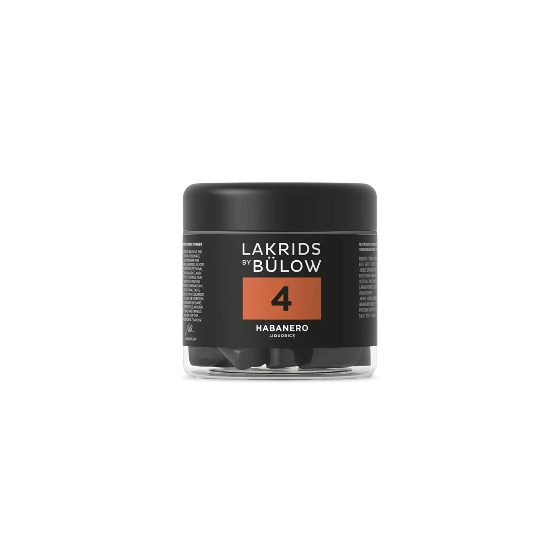 Lakrids by Bülow Small No.4 Habanero Lakritz 150g I Lakritz-Boutique