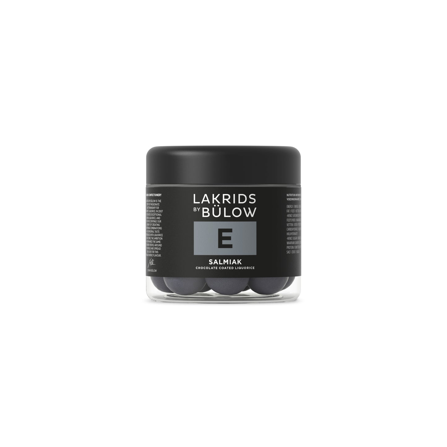 Lakrids by Bülow Small E Salmiak Lakritz 115g | Lakritz-Boutique