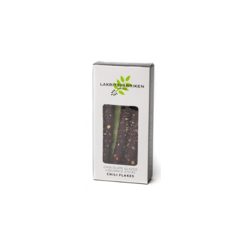 Lakritsfabriken Lakritz-Sticks mit Chili Flakes 45g