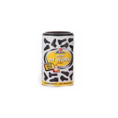 Rexim Men at work Salzlakritz 250g I Lakritz-Boutique