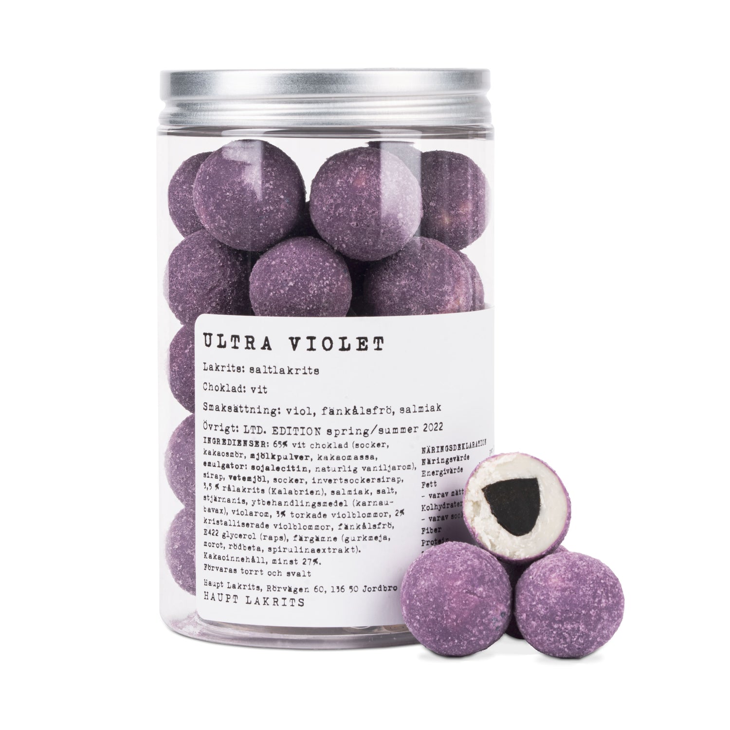 Haupt Lakrits Ultra Violet Lakritz mit Veilchen 250g | Lakritz-Boutique