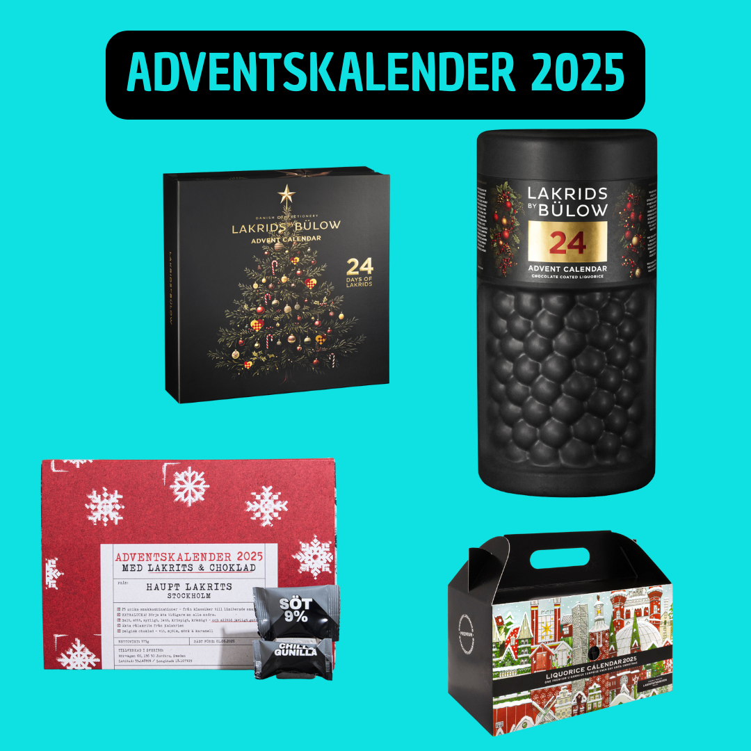 Adventskalender mit Lakritz