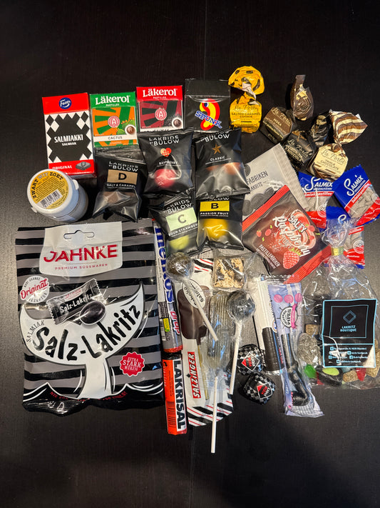 Lakritz Adventskalender do it yourself 29 Artikel 800g LIMITIERT!