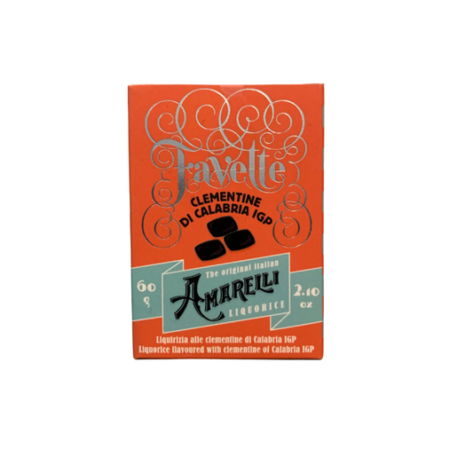 Amarelli Favette Lakritz mit Clementine 60g | Lakritz-Boutique