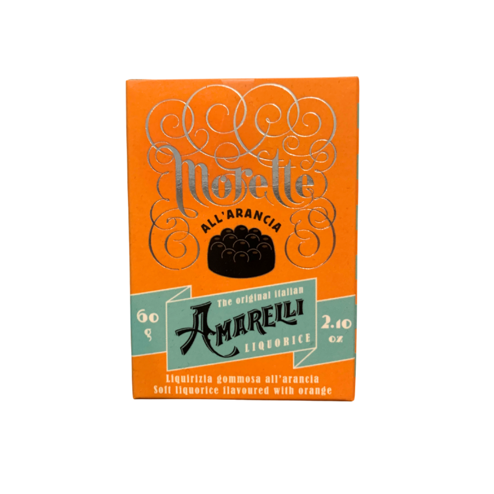 Amarelli Morette Lakritz mit Orange 60g | Lakritz-Boutique