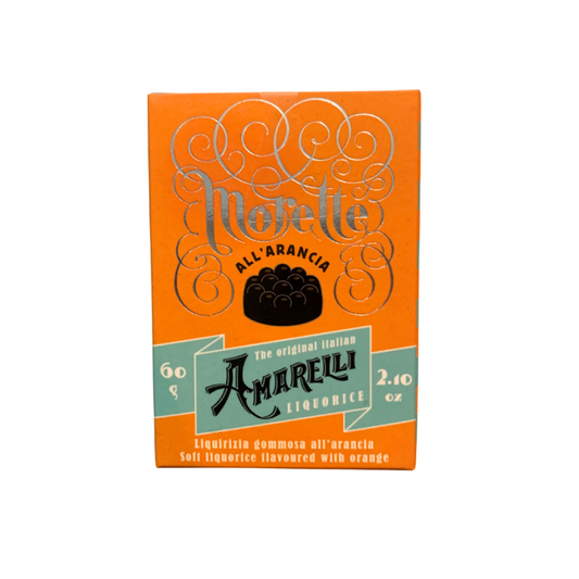 Amarelli Morette Lakritz mit Orange 60g | Lakritz-Boutique