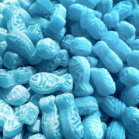 39 - Blaue Lakritzfische Lutschbonbons | Lakritz-Boutique