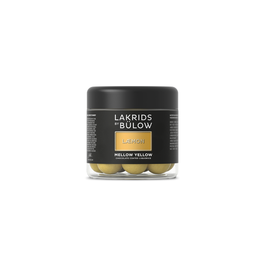 Lakrids by Bülow Regular Mellow Yellow Lemon Lakritz limitiert 125g I Lakritz-Boutique