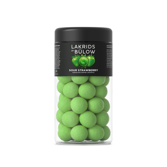 Lakrids by Bülow Regular Sour Strawberry 295g | Lakritz-Boutique