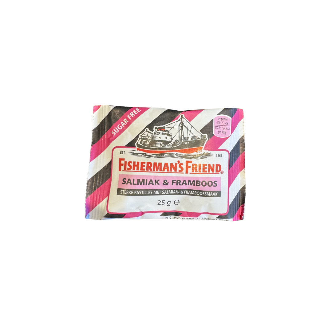 Fisherman‘s Friend Salmiak Himbeere zuckerfrei 25g | Lakritz-Boutique