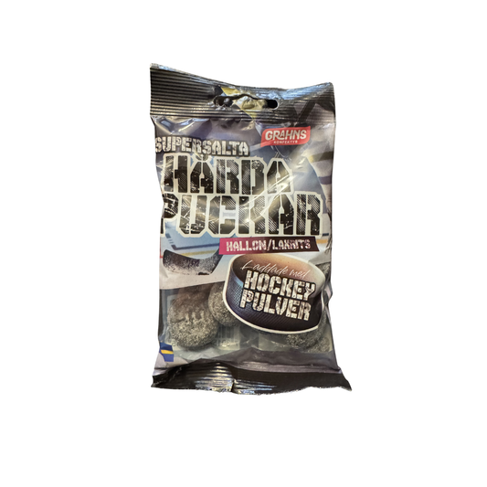 Grahns Hårda Puckar Lutschbonbons super salzig 70g | Lakritz-Boutique