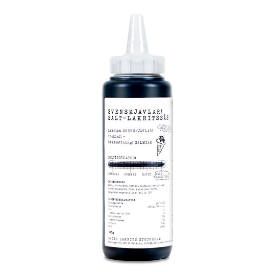 Haupt Lakrits Svenskjävlar! - Lakritzsauce 350g | Lakritz-Boutique