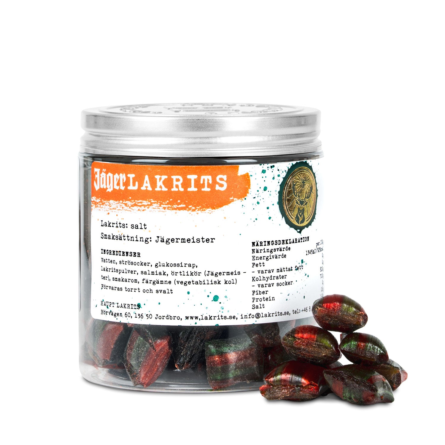 Haupt Lakrits Jägerlakrits Lutschbonbons 150g | Lakritz-Boutique