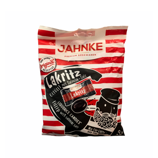 Jahnke Lakritz Bonbons salzig gefüllt 125g | Lakritz-Boutique