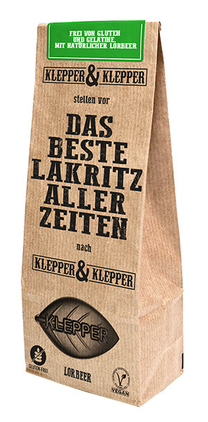 Klepper & Klepper Lakritz mit Lorbeere 200g | Lakritz-Boutique