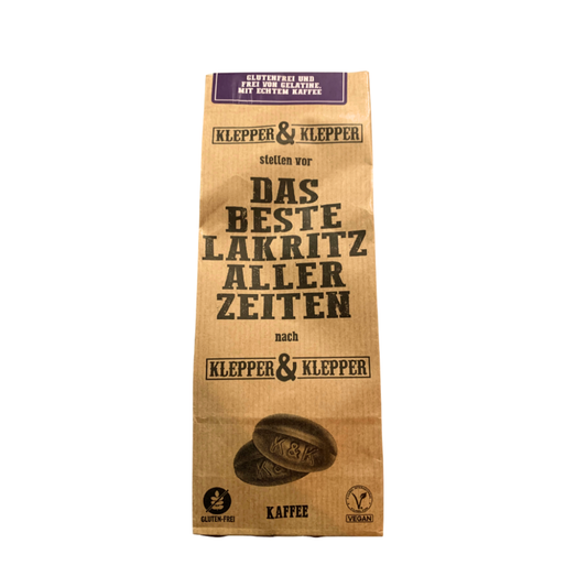 Klepper & Klepper Lakritz mit Kaffee 200g | Lakritz-Boutique