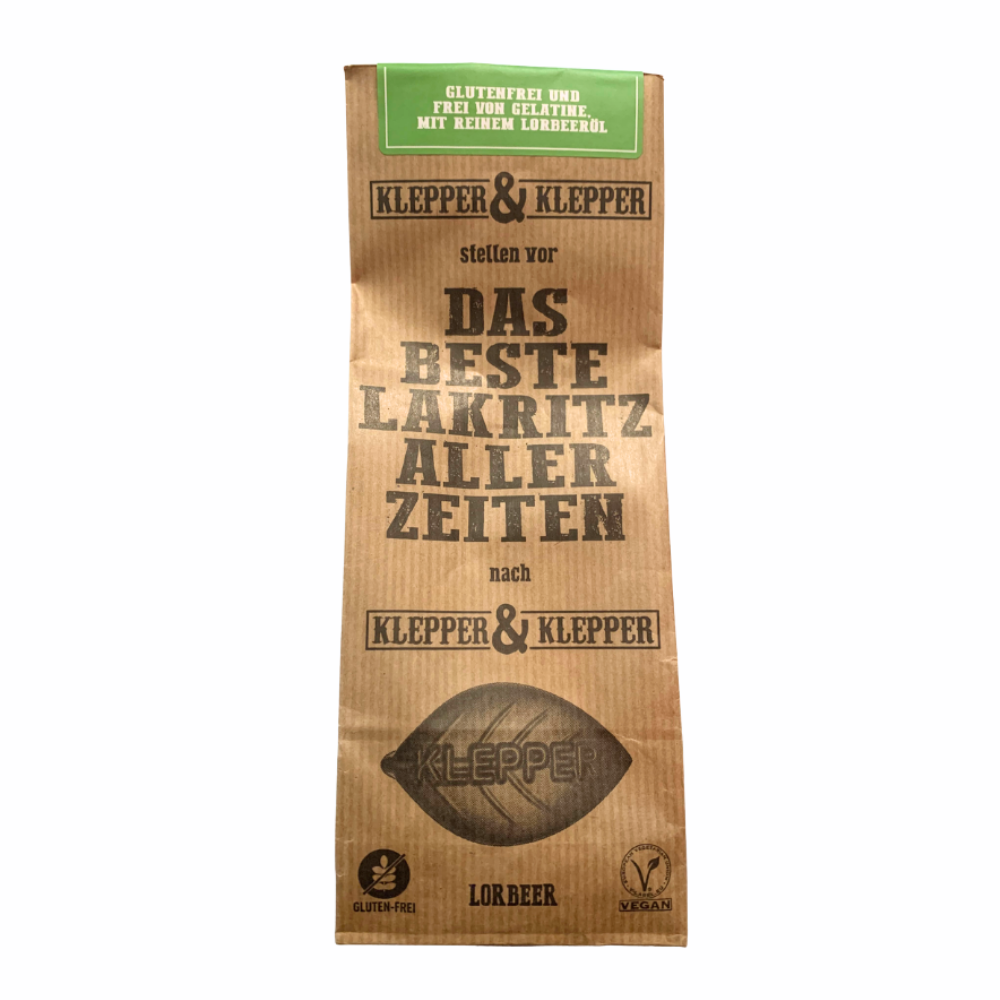 Klepper & Klepper Lakritz mit Lorbeere 200g | Lakritz-Boutique