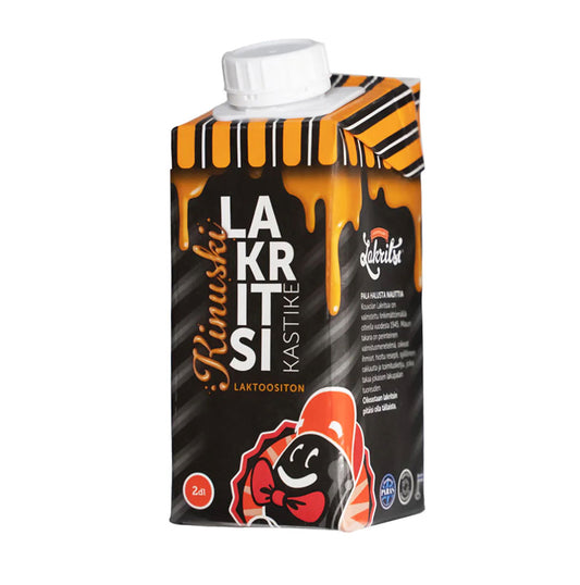 Kouvolan Lakritsikastike Kinuski-Lakritzsauce mit Karamell 20ml | Lakritz-Boutique