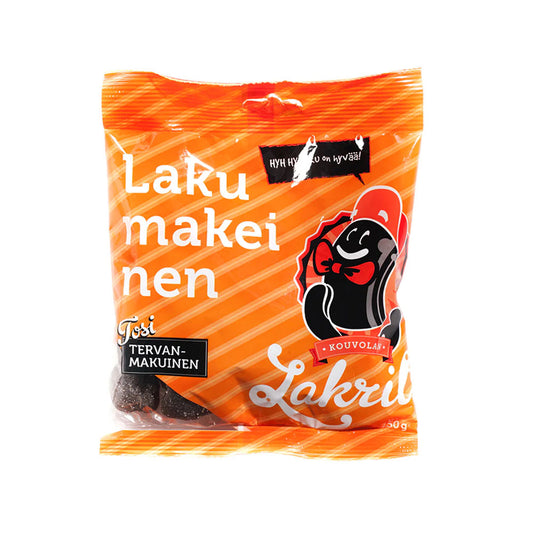 Kouvolan Lakritsi Terva - Lakritz mit Teeraroma 150g | Lakritz-Boutique