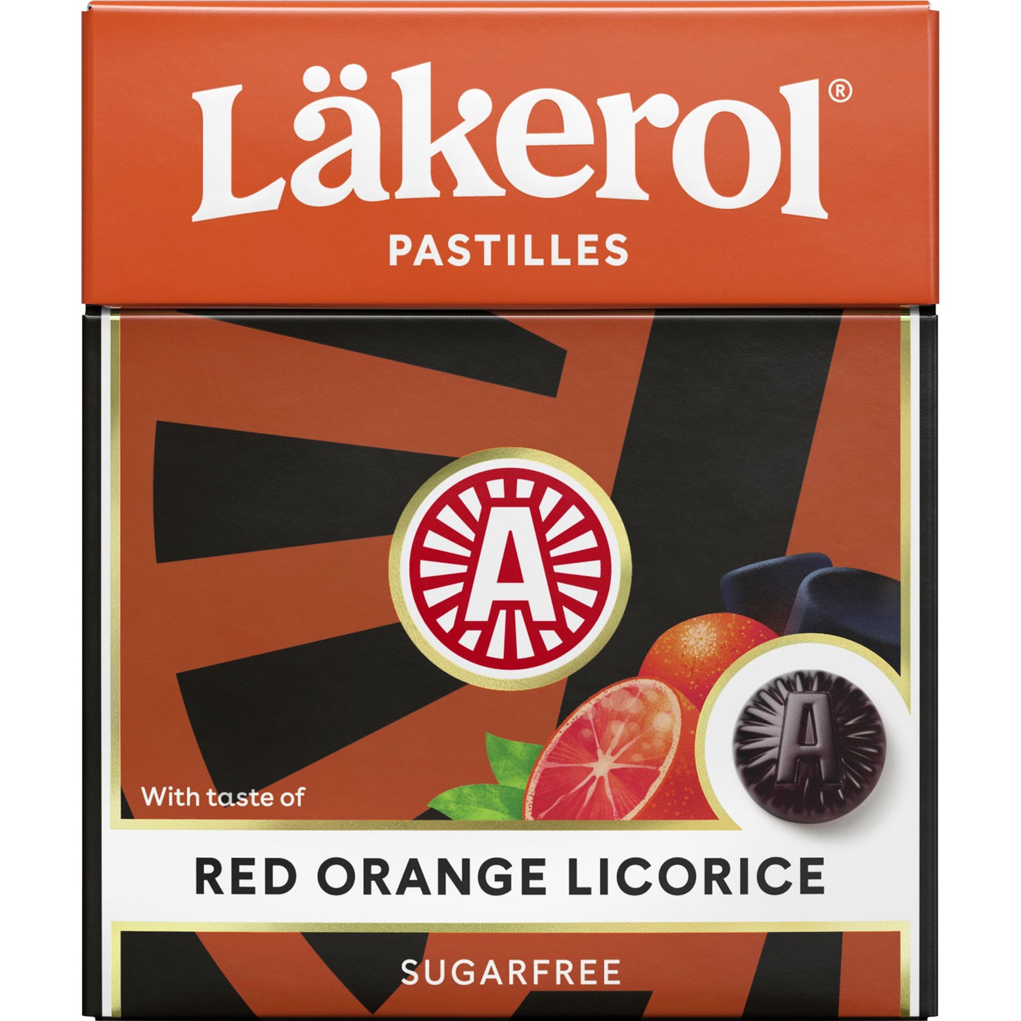 Läkerol Red Orange Lakritz Pastillen 25g I Lakritz-Boutique