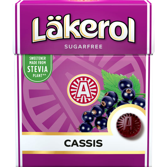 Läkerol Cassis Lakritz Pastillen 25g