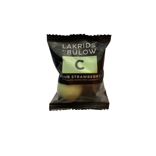 Lakrids by Bülow Minis C - Sour Strawberry 12g | Lakritz-Boutique