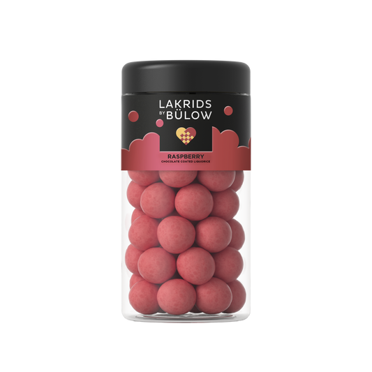Lakrids by Bülow Regular Crispy Raspberry Lakritz limitiert 295g | Lakritz-Boutique