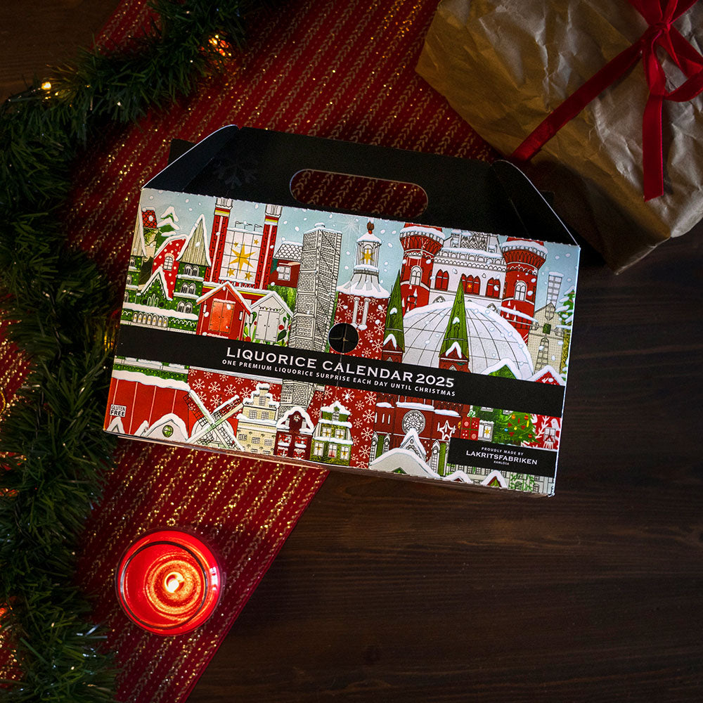 Lakritsfabriken Lakritz Adventskalender 2024 720g + 250g GEMISCHTE TÜTE GRATIS!