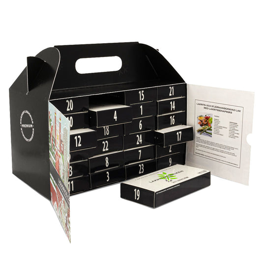 Lakritsfabriken Lakritz Adventskalender 2024 720g | Lakritz-Boutique