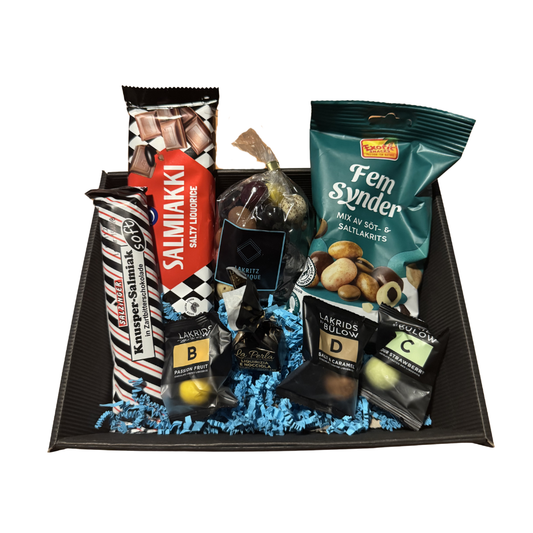 Lakritz Geschenkkorb Schokolade klein 8 Produkte | Lakritz-Boutique