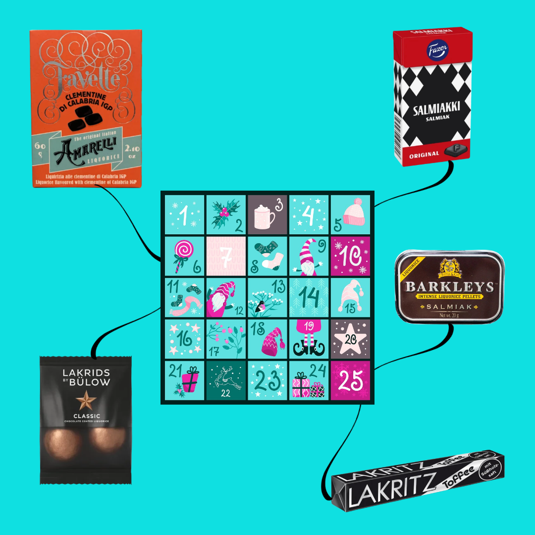 Lakritz für den Adventskalender | Lakritz-Boutique