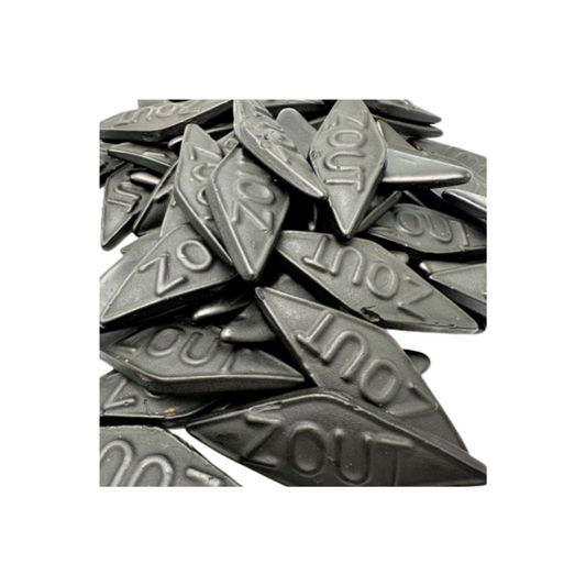 112 - Salzige Salmiak Rauten groß I Lakritz-Boutique