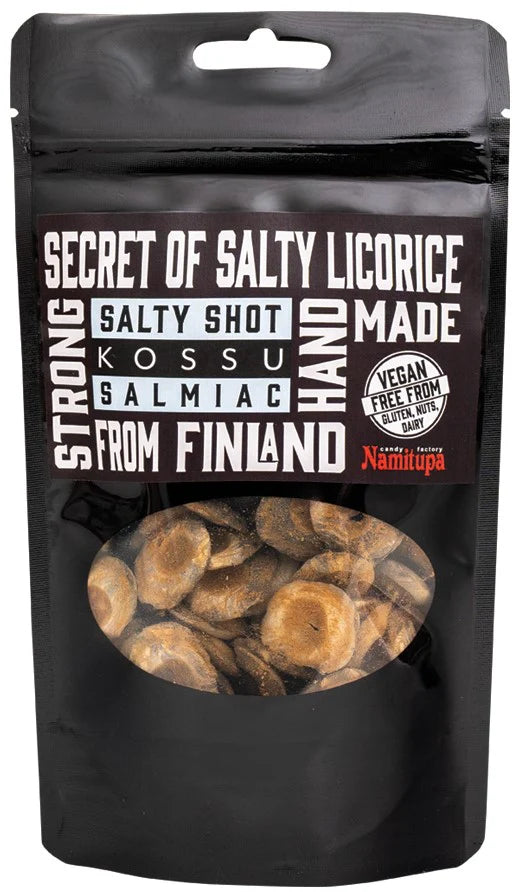 Namitupa Salty Shot Kossi Salmiac (Vodka-Aroma) 100g | Lakritz-Boutique