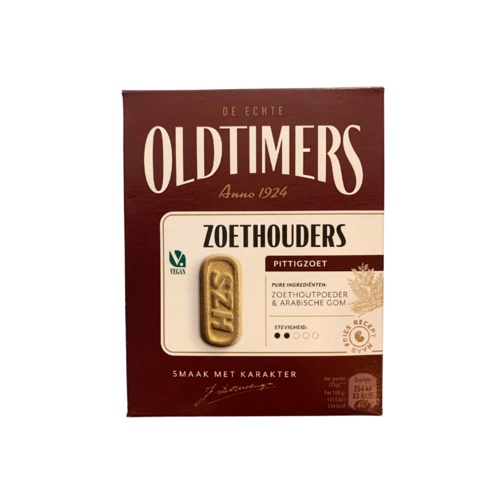 Oldtimers Lakritz Zoethouders 185g | Lakritz-Boutique