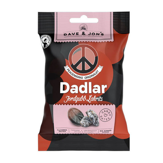 Peace-Märke Erdbeer-Lakritz Datteln 50g | Lakritz-Boutique