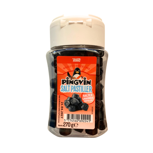 Pingvin harte Salzlakritz Pastillen 270g | Lakritz-Boutique