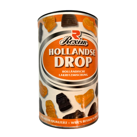 Rexim Hollandse Salmiak Lakritz Drops 250g | Lakritz-Boutique