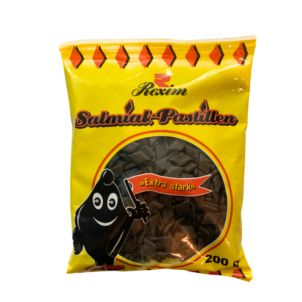 Rexim Salmiak Lakritz Pastillen 200g | Lakritz-Boutique