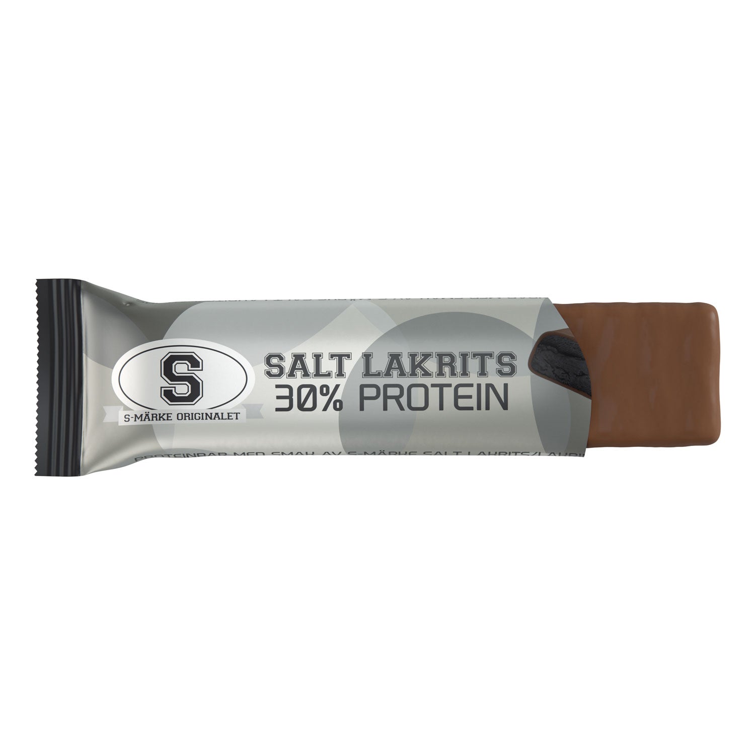 S-Märke Saltlakrits Lakritz Proteinriegel 35g | Lakritz-Boutique