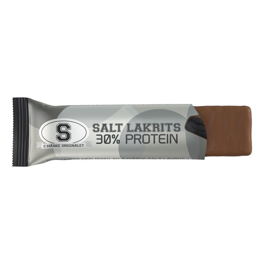 S-Märke Saltlakrits Lakritz Proteinriegel 35g | Lakritz-Boutique